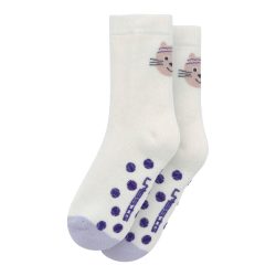 2er-Pack ABS Socken Katze Streifen