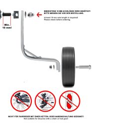 Stützräder für Kinderfahrrad Universell 12-18 Zoll