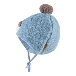 Plüsch-Wintermütze Bommel Pinguin