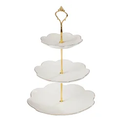Porzellan-Etagere, festlich