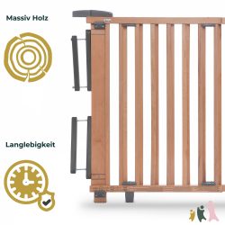 Treppenschutzgitter Plus 93-135 cm