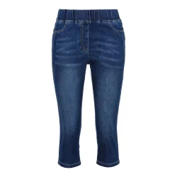 Capri-Schlupfjeans ?Dunja?, Größe: XXL