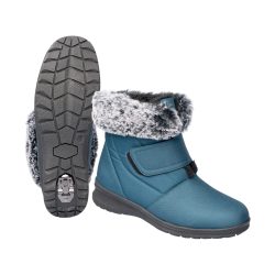 wonderwalk Winterstiefelette mit Spikes und Klett ?Monika?, Größe: 41