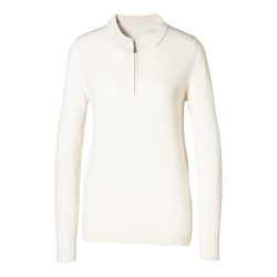 Zip-Pullover ?Cashmerelike?, Größe: XXL, creme
