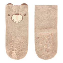 2er-Pack ABS-Krabbelsocken Bär