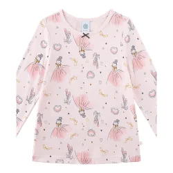 Sanetta Schlafanzug lang Ballerinas rosa