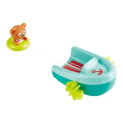 Badespielzeug Schlauchboot mit Rückziehmotor