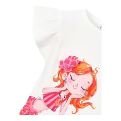 T-Shirt Flügelarm Meerjungfrau