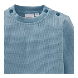 Sweatshirt Waffelpiqué