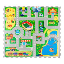 Puzzlematte City