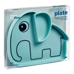 Esslernteller Silikon Elefant Elphee