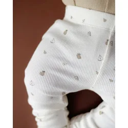 Leggings Birnen Rippqualität