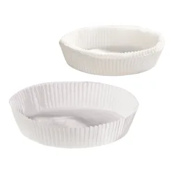 Backpapier-Einlagen für Heißluftfritteusen, 30 Stück