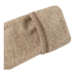 Wollfleece-Jacke mit Klappbündchen aus Merinowolle