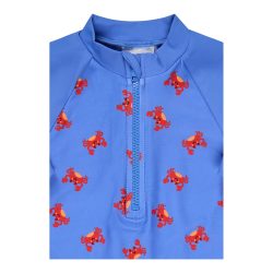 Badeshirt langarm mit UV-Schutz Krabben
