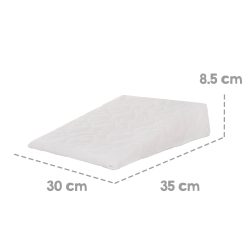 roba Keilkissen 30 x 35 cm - weiß