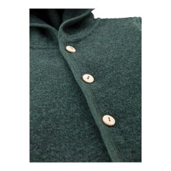 Wollfleece-Overall mit Klappbündchen aus Merinowolle