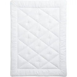 Billerbeck Faserduvet Charmant Uno Weiss Baumwolle 160 cm 210 cm Polyester - Faserduvet
