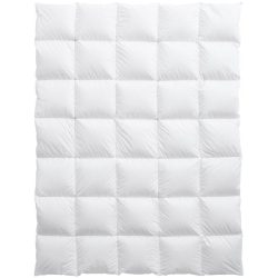 Billerbeck Daunenduvet Montreux Weiss Baumwolle 200 cm 210 cm Baumwolle - Daunenduvet
