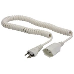 Verlängerungskabel Elektrokleinteil Weiss Kunststoff - Verlängerungskabel