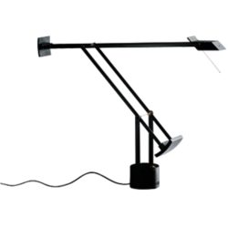 Designer-Tischlampe Artemide Tizio schwarz dimmbar D 11 cm H 119 cm - LED - Lichtfarbe: Warmweiss - Material: Metall - Designer-Tischlampe- LED