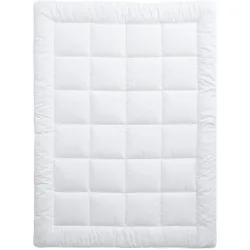 Billerbeck Faserduvet Clivia Uno Weiss Polyester 240 cm 240 cm Polyester - Faserduvet