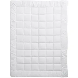 Billerbeck Schurwollduvet Meisterklasse Uno Weiss Wolle 160 cm 240 cm Schurwolle - Schurwollduvet