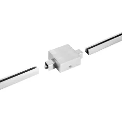 System HV-Track4 Grau Metall 4 cm - Farbe: Nickel matt - System