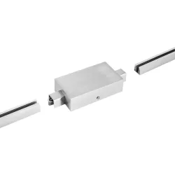 System HV-Track4 Grau Metall 4 cm - Farbe: Nickel matt - System