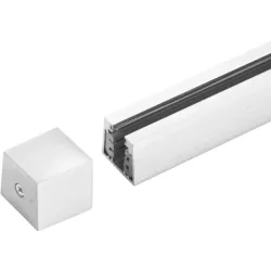 System HV-Track4 Grau Metall - Farbe: Nickel matt - System