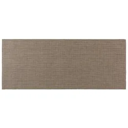 Outdoor-Teppich Outdoor teak Einfarbig Polypropylen 80 x 200 cm - Outdoor-Teppich
