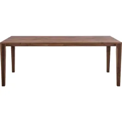Esstisch Lazio Braun Holz 200 cm - Farbe: natur - Material: Nussbaum - Möbel Konfigurator: Traummöbel individuell zusammenstellen - Esstisch