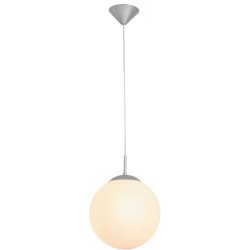 Pendellampe Fantasia Weiss/Grau Glas 25 cm 120 cm - Pendellampe