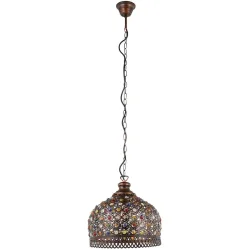 Eglo Pendellampe Jadida Kupferfarben-antik B 33 cm