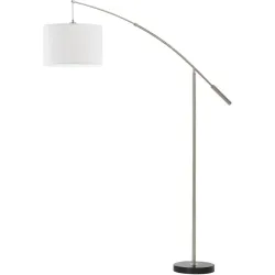 Stehlampe LED NADINA 195cm 60W blau/nickel