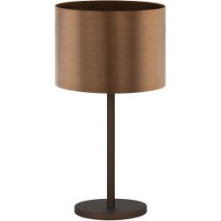 Tischlampe Saganto 1 Braun Kunststoff/Metall 66 cm - Tischlampe