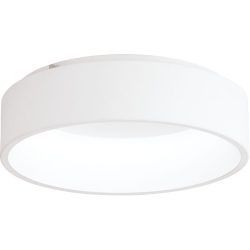 Deckenlampe Marghera 1 Weiss Kunststoff/Metall 14 cm - LED - Lichtfarbe: Warmweiss - Deckenlampe- LED Energiesparlampe