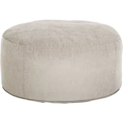 Hocker Oliver Beige Stoff 78 cm 36 cm - Hocker