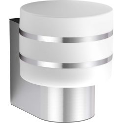 Wandlampe aussen Philips Hue Silber Edelstahl 15 cm 18.5 cm - LED - Lichtfarbe: Extra warmweiss - Wandlampe aussen- LED Energiesparlampe