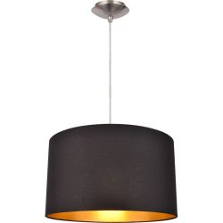 Pendellampe Star+ Schwarz/Gold/Silber Metall 38 cm 120 cm - Pendellampe