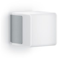 Steinel, STEINEL L 835 iHF Cubo Außenwandlampe silber