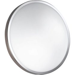 Deckenlampe Paola Grau Metall - Farbe: verchromt - Deckenlampe