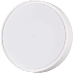 Deckenlampe Helik Weiss Kunststoff - LED - Lichtfarbe: Warmweiss - Deckenlampe- LED Energiesparlampe