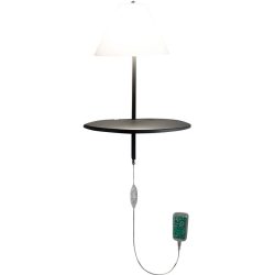 Wandlampe Morris Grau Metall 30 cm 47 cm - Farbe: anthrazit - LED - Lichtfarbe: Warmweiss - Wandlampe- LED Energiesparlampe