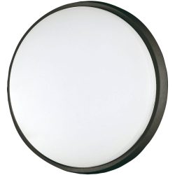 Deckenlampe Oneos Schwarz Aluminium - LED - Lichtfarbe: Warmweiss - Deckenlampe- LED Energiesparlampe