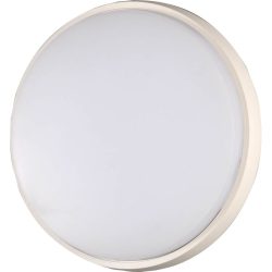 Deckenlampe Oneos Weiss Aluminium - LED - Lichtfarbe: Warmweiss - Deckenlampe- LED Energiesparlampe