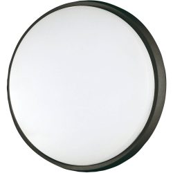 Deckenlampe Oneos Schwarz Aluminium - LED - Lichtfarbe: Warmweiss - Deckenlampe- LED Energiesparlampe