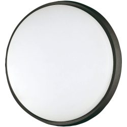 Deckenlampe Oneos Schwarz Aluminium - LED - Lichtfarbe: Warmweiss - Deckenlampe- LED Energiesparlampe