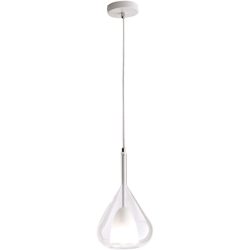 Pendellampe Lyras Weiss Metall 200 cm - Pendellampe
