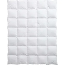 Billerbeck Daunenduvet Luzern Weiss Baumwolle 240 cm 240 cm Gänsedaunen - Daunenduvet